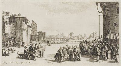 le marche aux esclaves|Jacques Callot 